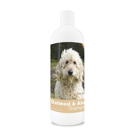 Healthy Breeds 16 oz Golden Doodle Oatmeal Shampoo with Aloe 840235107262